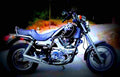 Yamaha FZ 750 (reduced effect) 1988 6 motorbike A4 Photo Print