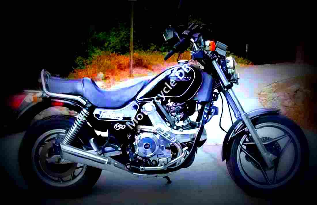 Yamaha FZ 750 (reduced effect) 1988 6 motorbike A4 Photo Print