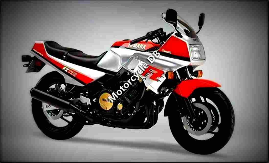Yamaha FZ 750 (reduced effect) 1990 1 motorbike A4 Photo Print