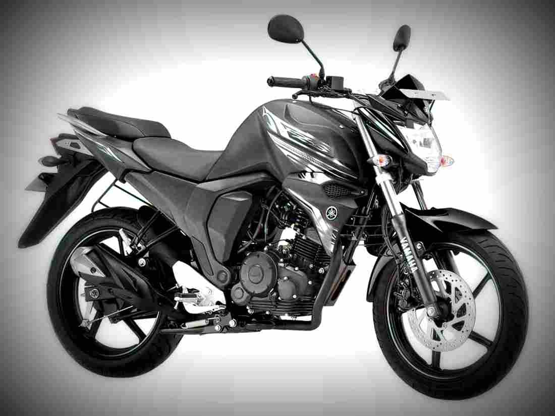 Yamaha FZ FI 2017 2 motorbike A4 Photo Print