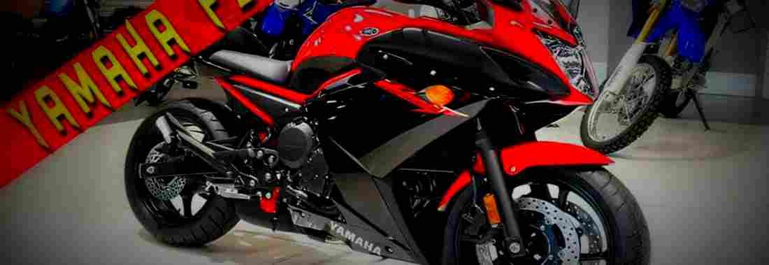 Yamaha FZ6R 2018 1 825x284 motorbike A4 Photo Print