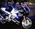 Yamaha FZR 1000 1990 2 motorbike A4 Photo Print