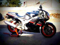 Yamaha FZR 1000 1990 6 motorbike A4 Photo Print