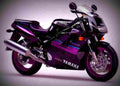 Yamaha FZR 1000 1993 2 motorbike A4 Photo Print