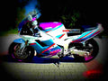 Yamaha FZR 1000 1994 6 motorbike A4 Photo Print