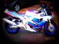 Yamaha FZR 1000 1995 2 motorbike A4 Photo Print