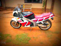 Yamaha FZR 1000 (reduced effect) 1991 4 motorbike A4 Photo Print
