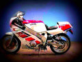 Yamaha FZR 400 RR 1990 6 motorbike A4 Photo Print