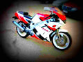 Yamaha FZR 600 1991 2 motorbike A4 Photo Print
