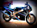 Yamaha FZR 600 1992 4 motorbike A4 Photo Print