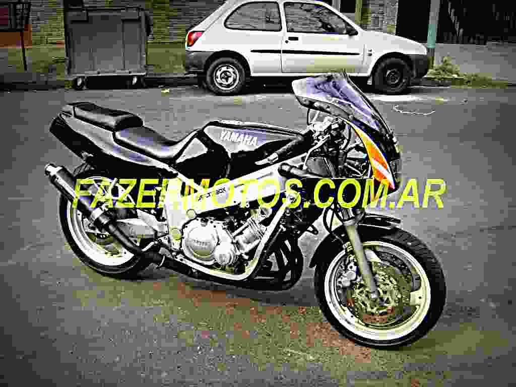 Yamaha FZR 600 1993 2 motorbike A4 Photo Print