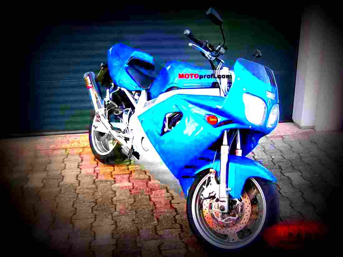 Yamaha FZR 600 R 1994 5 motorbike A4 Photo Print
