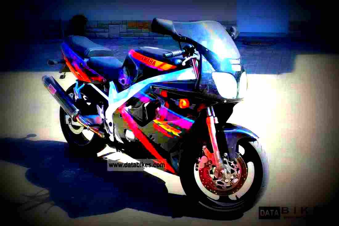 Yamaha FZR 600 R 1995 1 motorbike A4 Photo Print