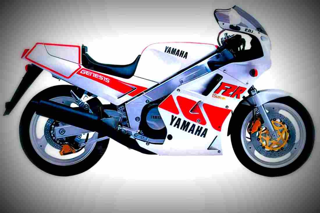 Yamaha FZR 750 Genesis (reduced effect) 1988 3 motorbike A4 Photo Print