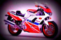 Yamaha FZR 750 R (reduced effect) 1991 2 motorbike A4 Photo Print