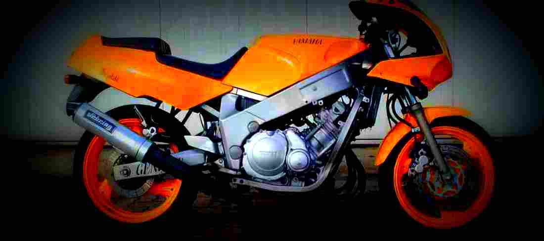 Yamaha FZR 750 R (reduced effect) 1992 1 640x284 motorbike A4 Photo Print