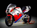 Yamaha FZR 750 R (reduced effect) 1992 3 motorbike A4 Photo Print