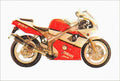 Yamaha FZR400RR 1992 pencil 2020 A4 Photo Print