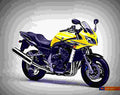 Yamaha FZS 1000 Fazer 2003 4 motorbike A4 Photo Print