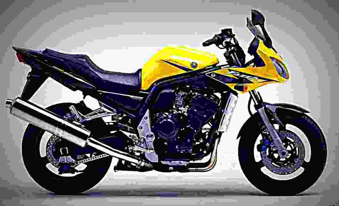 Yamaha FZS 1000 Fazer 2003 5 motorbike A4 Photo Print
