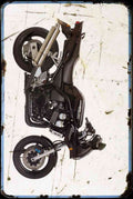 Yamaha FZS600 Fazer 1998 AGED A4 Photo Print
