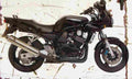 Yamaha FZS600 Fazer 1998 Aged Vintage A4 Photo Print