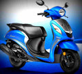 Yamaha Fascino 2017 1 motorbike A4 Photo Print