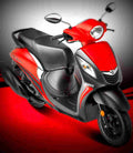 Yamaha Fascino 2017 2 motorbike A4 Photo Print