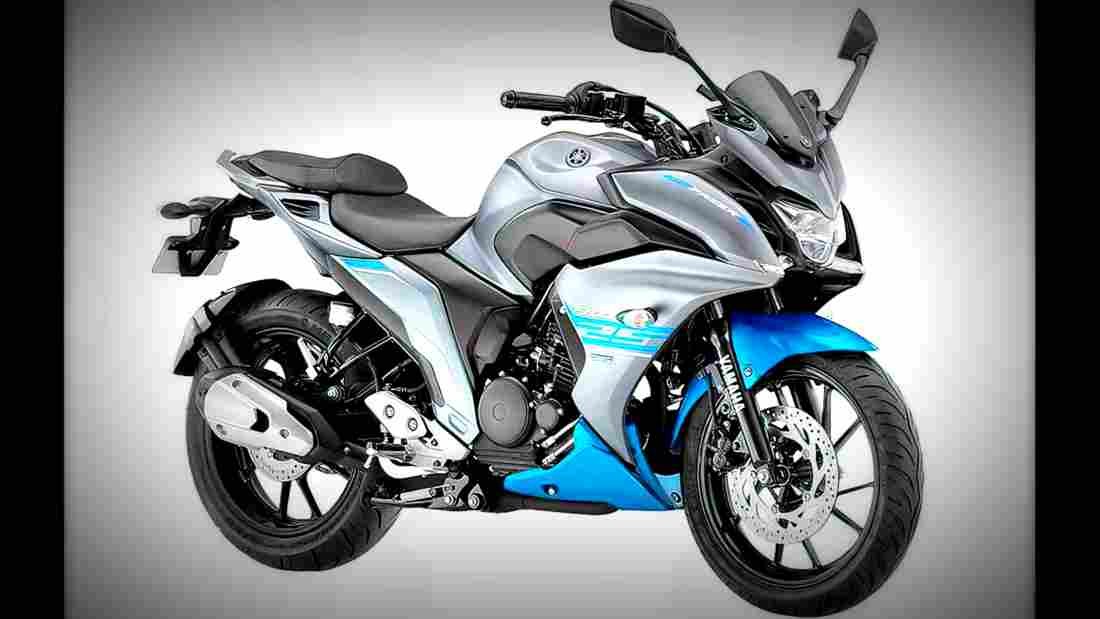 Yamaha Fazer 2018 2 motorbike A4 Photo Print