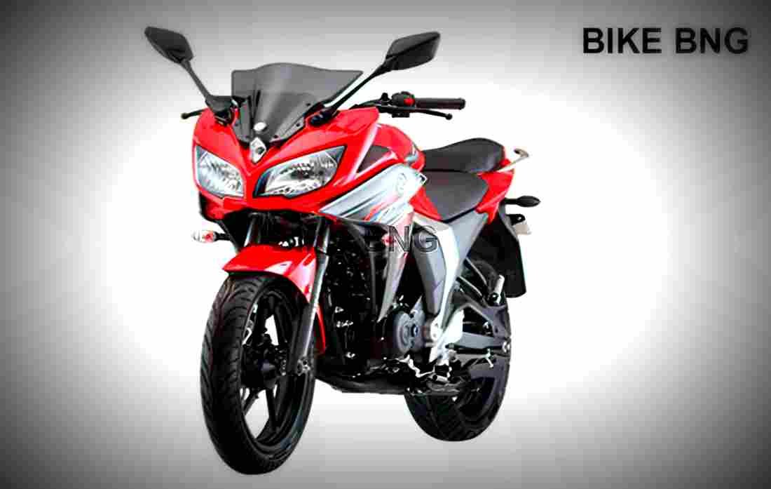Yamaha Fazer 2018 3 motorbike A4 Photo Print