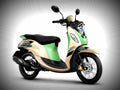 Yamaha Fino 125 Blue Core 2017 2 motorbike A4 Photo Print
