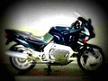 Yamaha GTS 1000 1993 5 motorbike A4 Photo Print