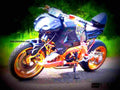 Yamaha GTS 1000 1995 1 motorbike A4 Photo Print