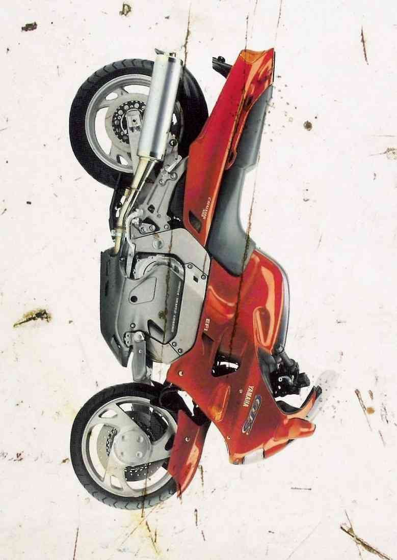 Yamaha GTS1000 1993 aged 2020 A4 Photo Print