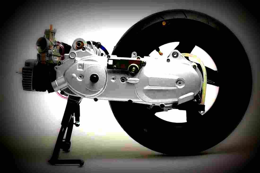 Yamaha Grand Axis 100 Grand Axis 100 3 motorbike A4 Photo Print