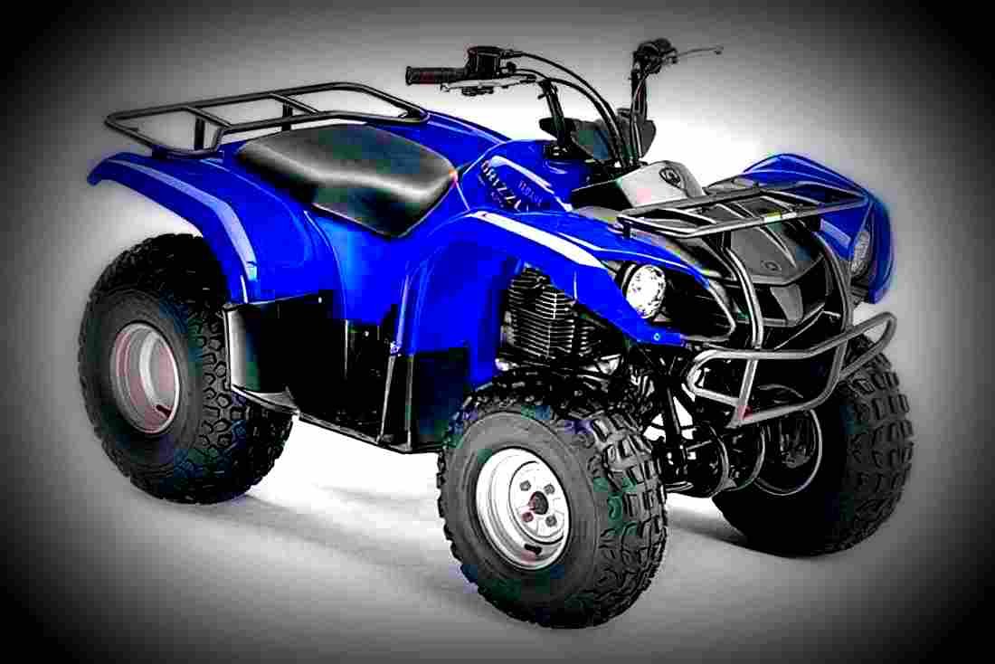 Yamaha Grizzly 125 A 2005 3 motorbike A4 Photo Print