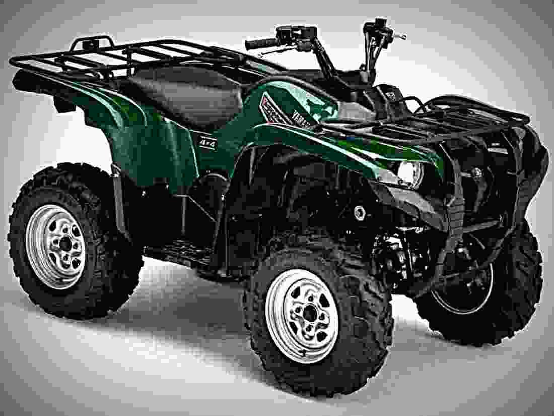 Yamaha Grizzly 700 FIA 4x4 2007 2 motorbike A4 Photo Print