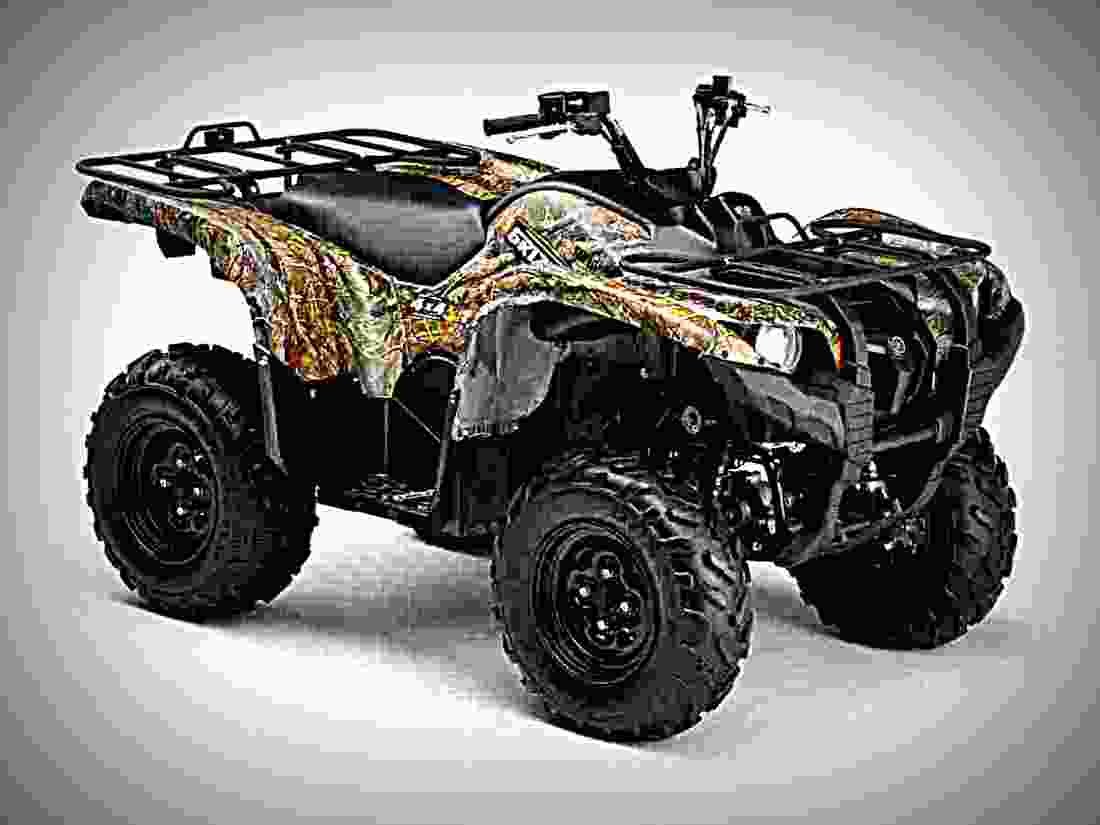 Yamaha Grizzly 700 FIA 4x4 2007 3 motorbike A4 Photo Print
