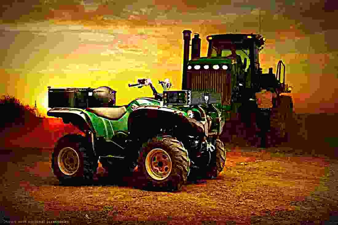 Yamaha Grizzly 700 FIA 4x4 2007 4 motorbike A4 Photo Print