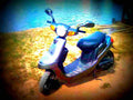 Yamaha Jog Aprio 1999 1 motorbike A4 Photo Print