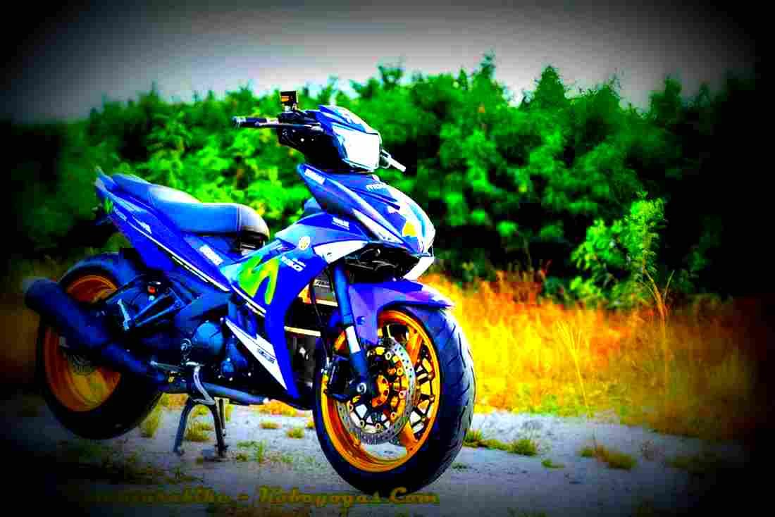 Yamaha Jupiter MX 150 2017 3 motorbike A4 Photo Print