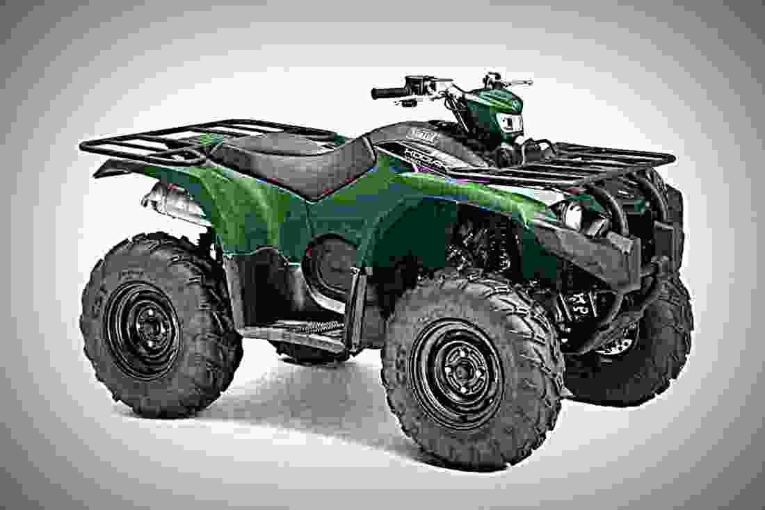Yamaha Kodiak 450 2018 2 motorbike A4 Photo Print
