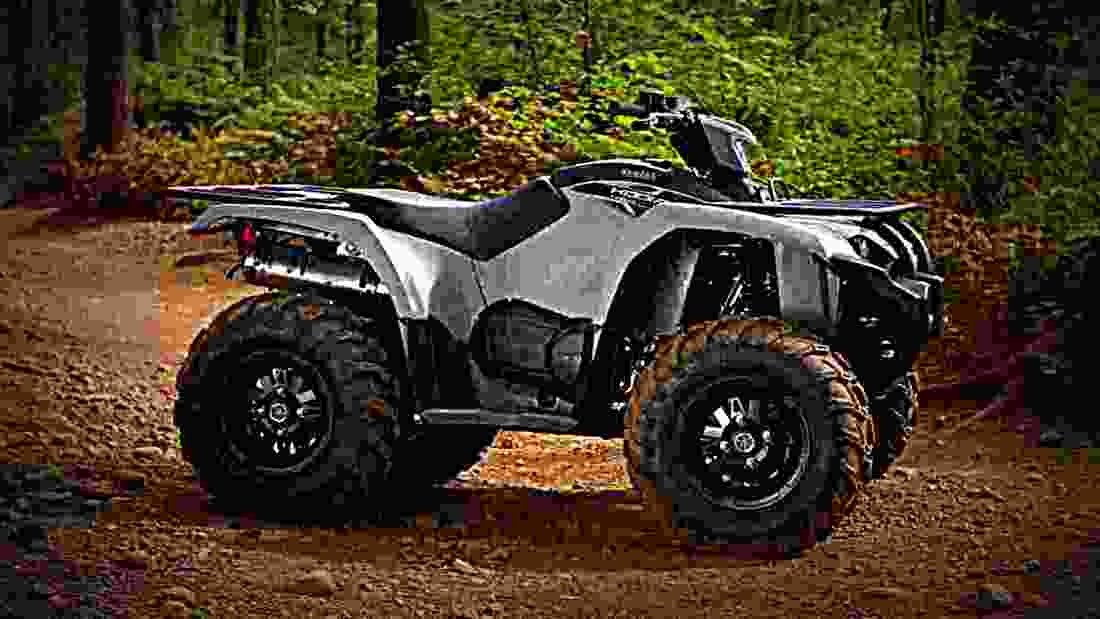Yamaha Kodiak 450 2018 3 motorbike A4 Photo Print