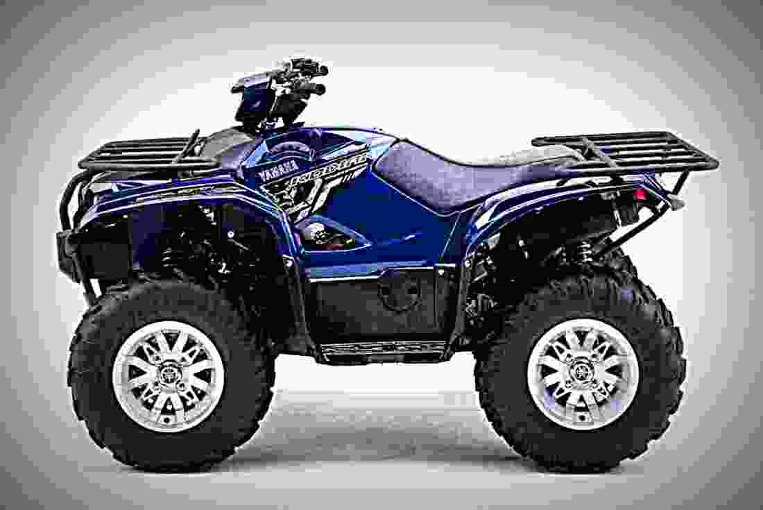 Yamaha Kodiak 700 2017 4 motorbike A4 Photo Print