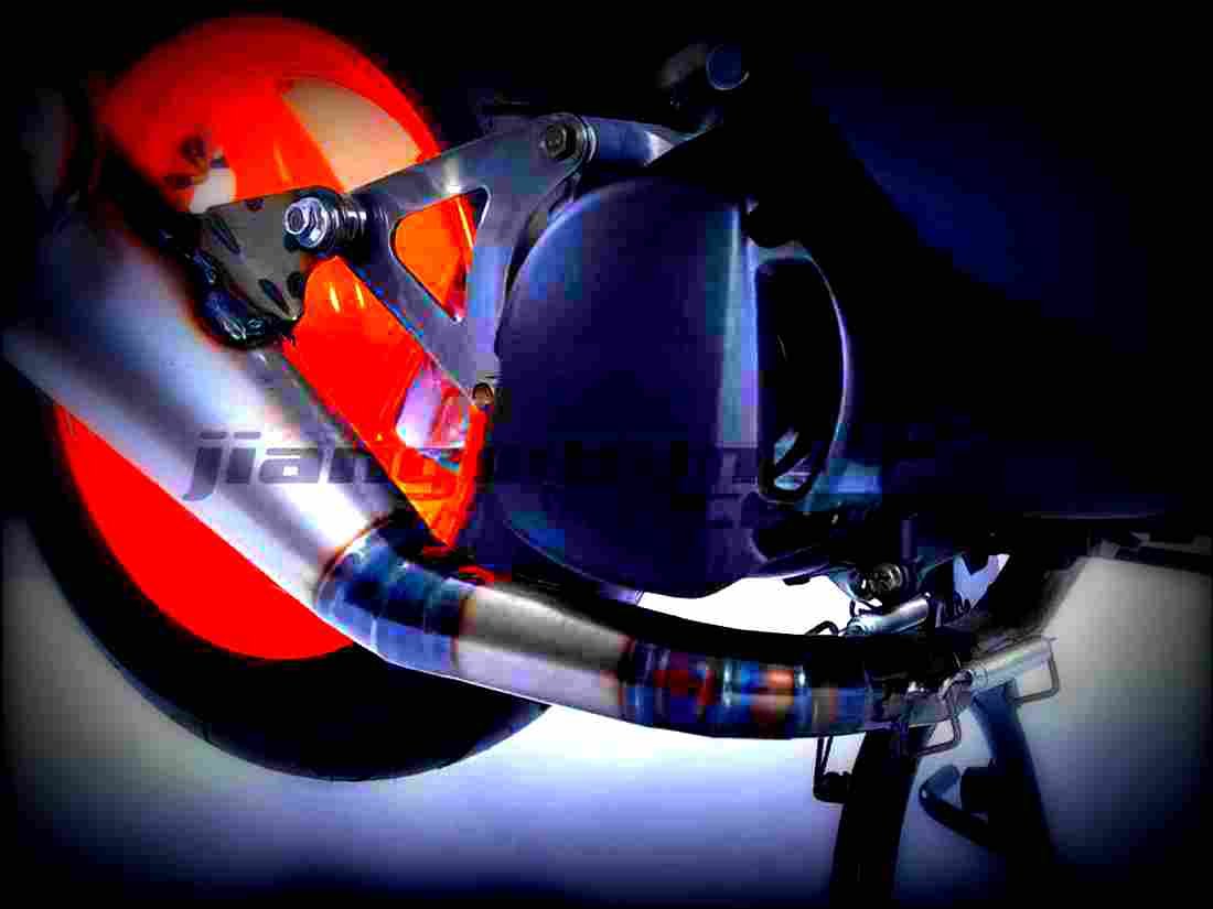 Yamaha MBK MBK Booster 100 5 motorbike A4 Photo Print