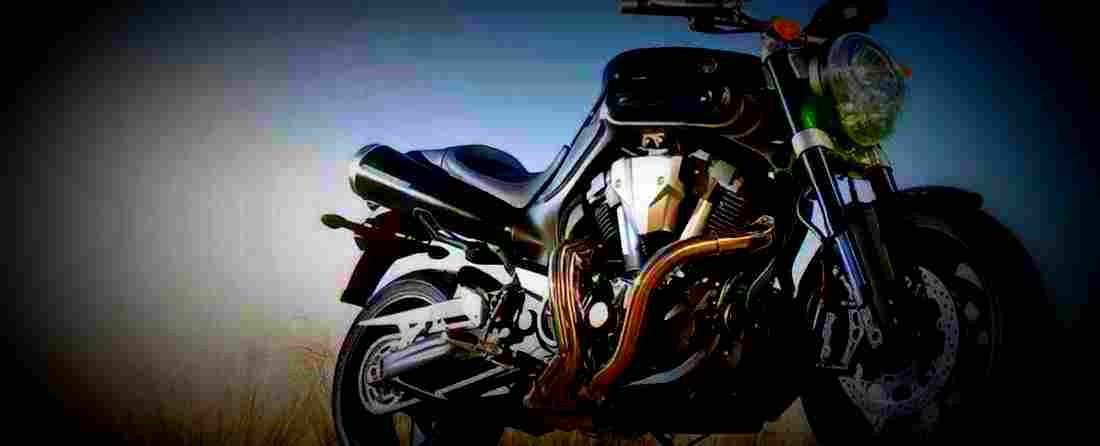 Yamaha MT 01 2009 1 700x284 motorbike A4 Photo Print