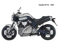 Yamaha MT 01 L 2005 motorbike A4 Photo Print