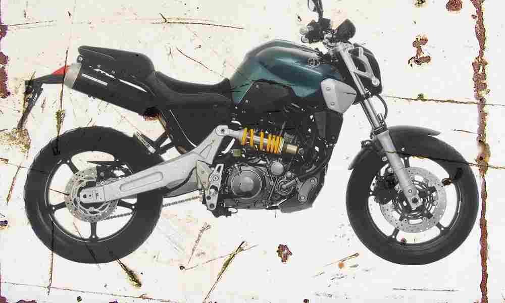 Yamaha MT 03 2006 Aged Vintage A4 Photo Print