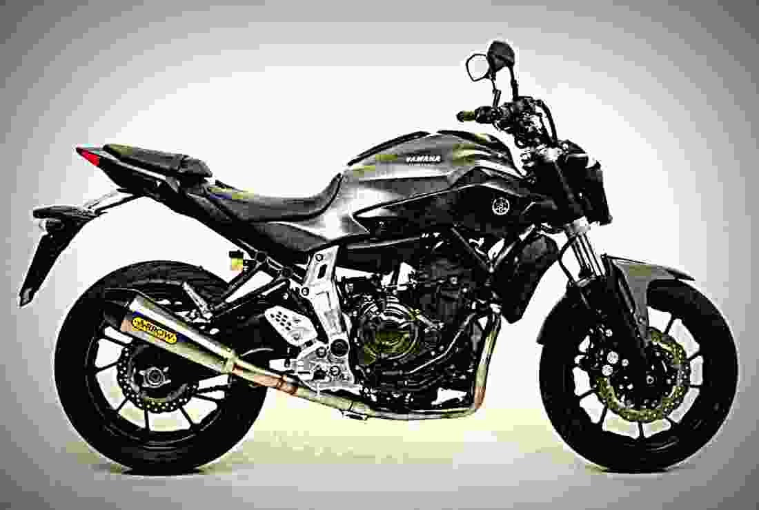 Yamaha MT 07 2017 1 motorbike A4 Photo Print