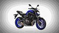 Yamaha MT 07 2018 4 motorbike A4 Photo Print